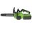 Аккумуляторная цепная пила GreenWorks G40CS30IIK4  шина - 30 см (12")