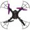 Квадрокоптер HIPER Falcon X FPV+ battery фиолетовый, черный
