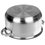 Кастрюля TM Appetite Elisa JL03603 6 л 24 см серебристый