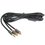 Kabel   DEXP jack 3.5 mm - 2RCA qora