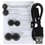 Наушники TWS Audio-Technica ATH-SQ1TW  черный 2021