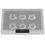Laptop cooling stand DEXP RY-AL6-09 silver