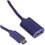 Кабель DEXP USB Type-C - USB Type-A фиолетовый