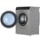 Стиральная машина Haier HW80-B14279S серебристый