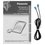 Телефон проводной Panasonic KX-TS2365RUW