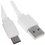 Кабель FinePower USB Type-C - USB Type-A белый 1 м
