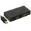 Переходник однонаправленный Ugreen mini DisplayPort - HDMI+VGA+DVI-D, 0.13 м
