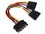 Переходник для блока питания Cablexpert CC-SATAM2F-01