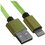 Кабель DEXP Lightning 8-pin - USB Type-A зеленый 1 м