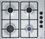 Газовая варочная поверхность Bosch PBP6B5B80