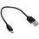 Кабель FinePower micro USB-B - USB Type-A черный 0.2 м