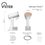 Отпариватель VIXTER GSH-2200 белый