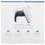 Controller wireless/wired Sony PlayStation DualSense basic white