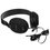 Wired headphones Aceline AH-300 black 2021