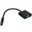 Переходник однонаправленный Cablexpert HDMI - VGA+Jack 3.5, 0.15 м