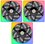 Комплект вентиляторов Thermaltake TOUGHFAN 14 RGB High Static Pressure Radiator Fan [CL-F136-PL14SW-A] белый