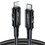 Кабель ACEFAST Lightning 8-pin - USB Type-C черный 1.8 м