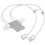 Беспроводные наушники Xiaomi Bluetooth ANC Necklace  белый 2022