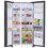 Холодильник Side by Side   Gorenje NRR9185EABXLWD черный