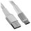 Кабель DEXP USB Type-C - USB Type-A белый 1 м