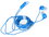 Проводные наушники Sony MDR-EX15APLI  синий 2014