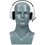 Wired headphones A4Tech HU-10 white 2022