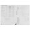 Computer desk Aceline Basic 130 white