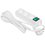 Extension cord DEXP Ground 350W white