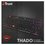 Klaviatura  simli Trust GXT 833 Thado rangi qora