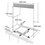 Gas cooktop DEXP M3GIW