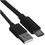 Кабель KEYRON micro USB-B - USB Type-A черный 1 м