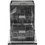 Встраиваемая посудомоечная машина Samsung DW60M6040BB/WT