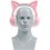 Беспроводные/проводные наушники QUMO Party Cat Mini  розовый 2022