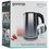 Электрочайник Gorenje K15DWS серебристый
