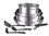Набор посуды Tefal  Ingenio Emotion 8 L8978S04