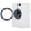 Washing machine Hotpoint NUS 5015 S RU white