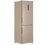 Холодильник с морозильником   Haier CEF535AGG золотистый