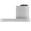 Вытяжка каминная Bosch DWB64BC52 серебристый/серебристый