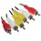 Кабель   Aceline 3RCA - 3RCA черный