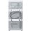 Washing machine DEXP WM-E813DMA/WGSI white