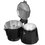 Moka pot Aceline ACM-3 black
