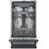 Встраиваемая посудомоечная машина Samsung DW50R4070BB/WT