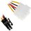 Переходник для блока питания FinePower 2xMolex(M) - PCI-E 6pin(F)