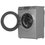 Стиральная машина Haier HW70-BP12959BS серебристый