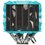 Кулер для процессора Iceberg Thermal IceSLEET X7 [ICESLEETX7-D0A] бирюзовый