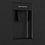 Холодильник Side by Side   Gorenje NRR9185EABXLWD черный