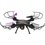 Квадрокоптер HIPER Falcon X FPV+ battery фиолетовый, черный