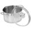 Кастрюля OneTwo Amber O3SC069 6 л 24 см серебристый