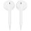 Wired headphones Apple EarPods (3.5 mm) white 2012