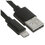 Кабель DEXP Lightning 8-pin - USB Type-A черный 1 м